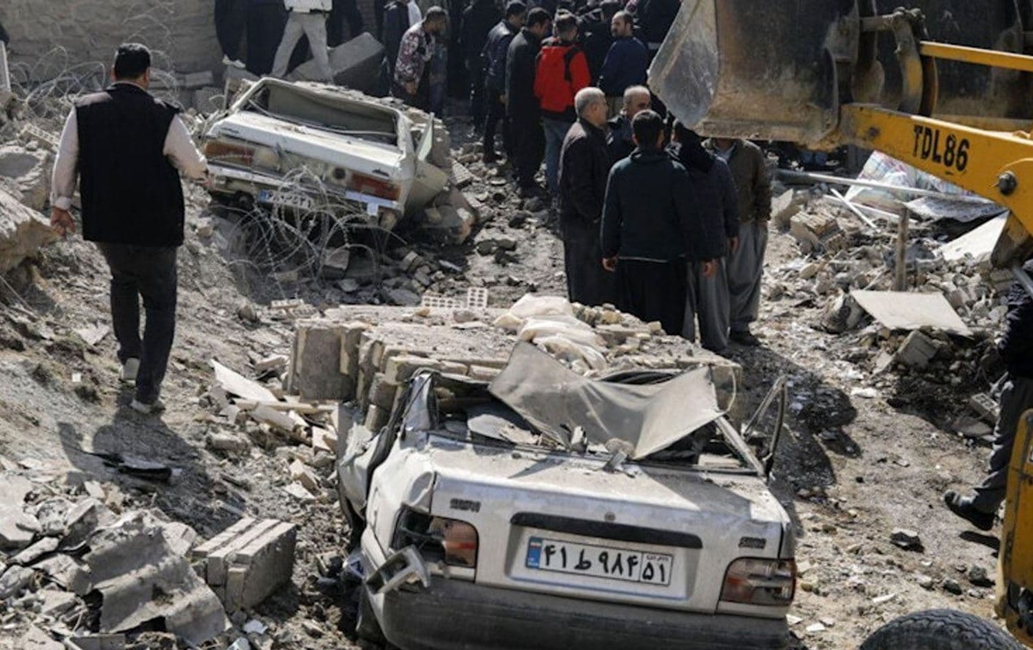 Êrişeke li Sineyê (02.03.2026) / Wêne: IRNA