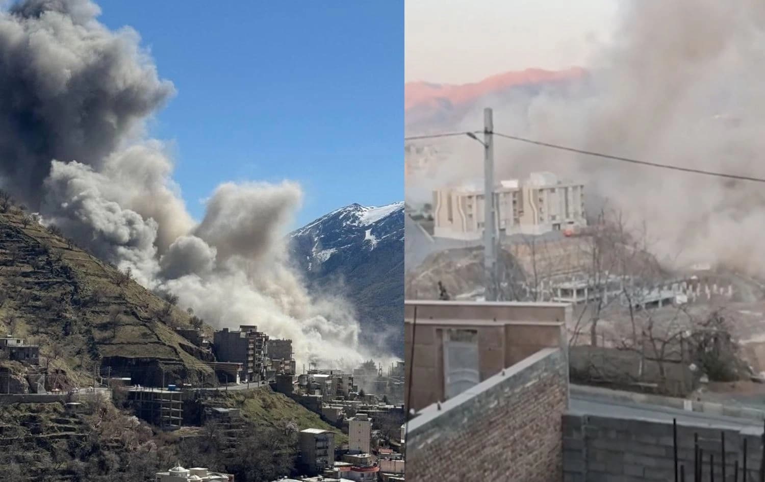 Rojhilat'ta bombardımanlar devam ediyor