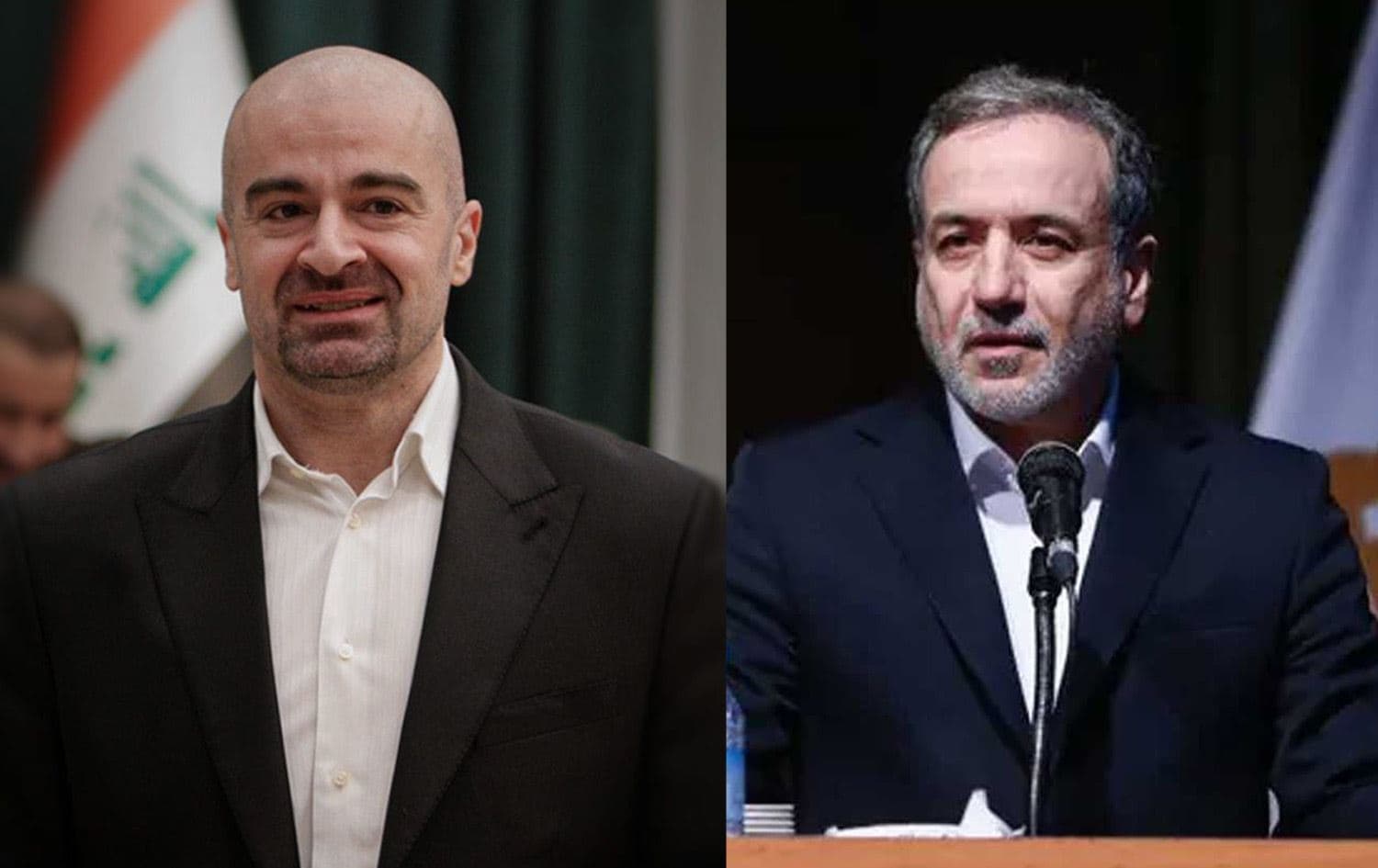 Bafil Talebanî û Ebas Eraqçî / Wêne: Arşîv