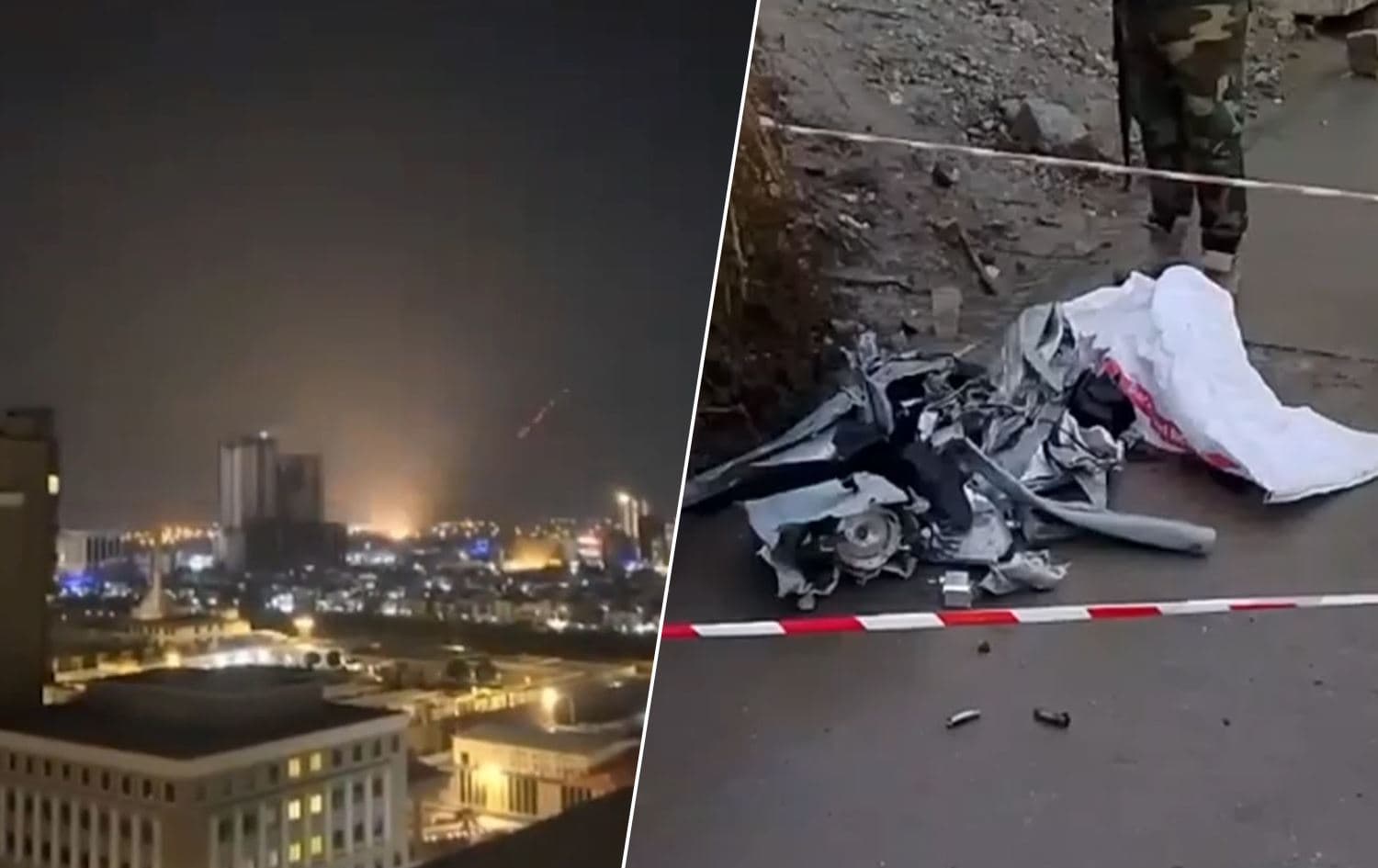 Recent drone attacks in the Kurdistan Region. Photos: submitted