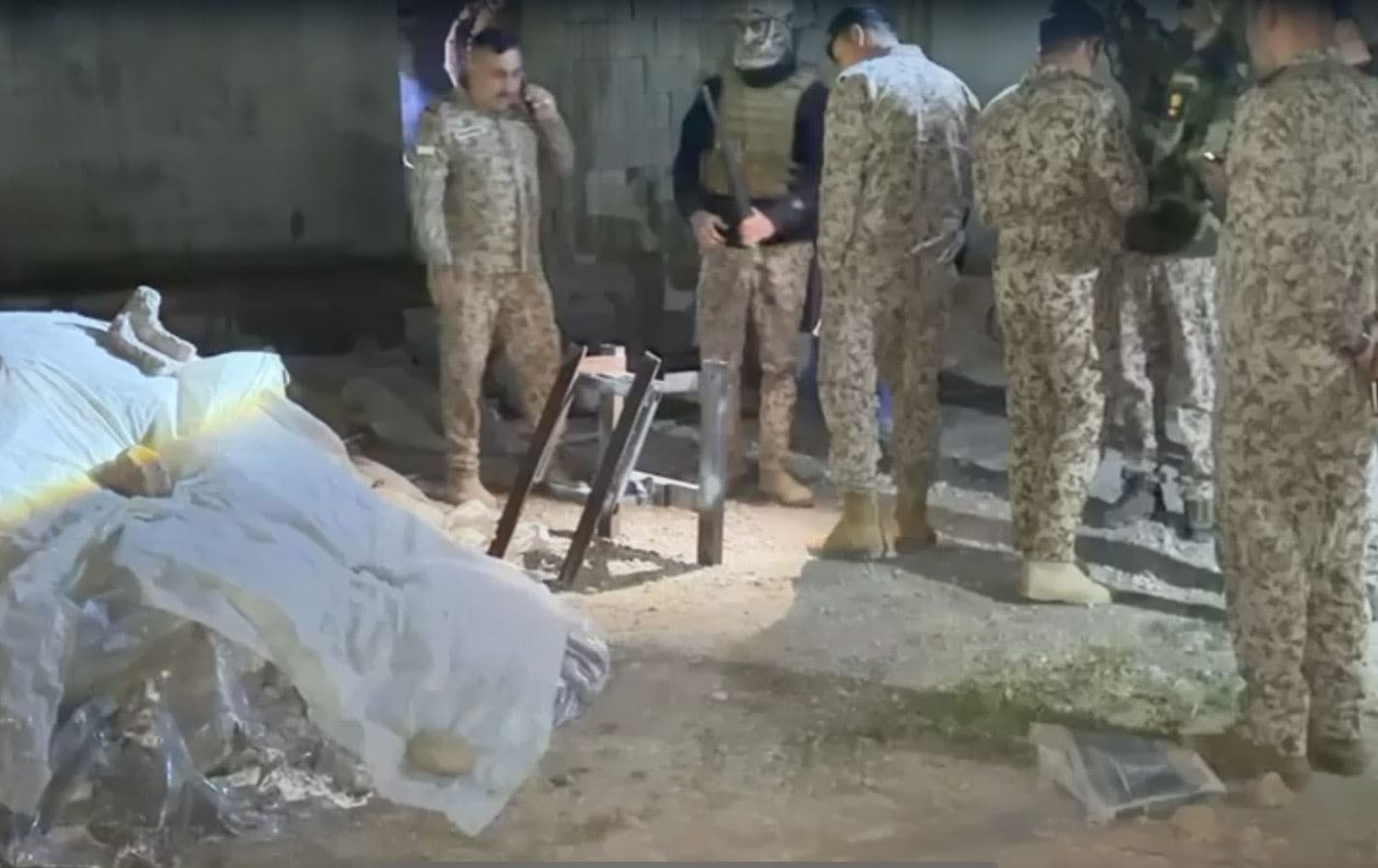 شوێنی هەڵدانی مووشەکەکە