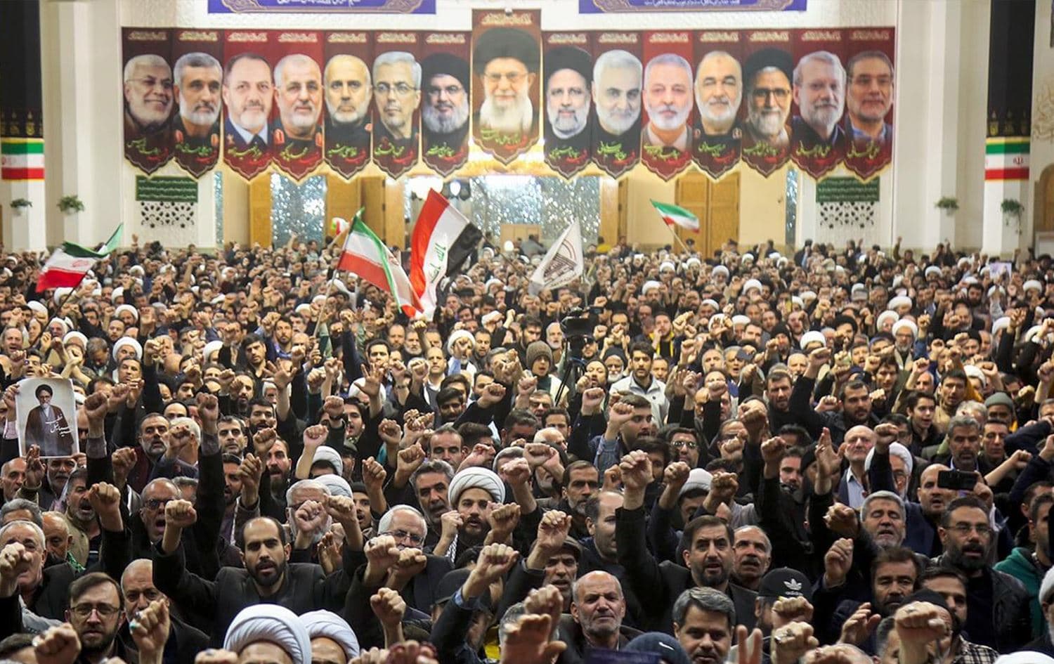 Funeral of Iran Intelligence Minister Esmail Khatib held in the city of Qom on Saturday (photo: SNN)