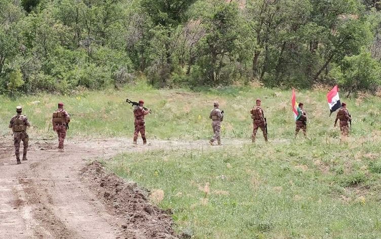 Çend nobedarên hêza sînor\ Wêne: Rûdaw Arşîv