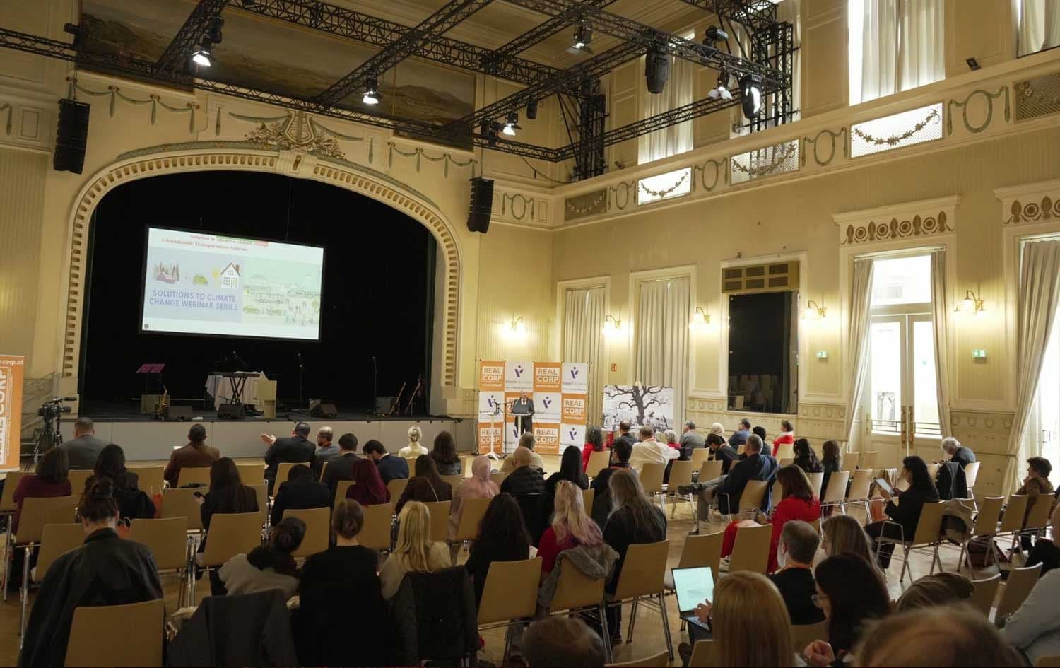 REAL CORP 2026 conference held in Vienna on March 23, 2026. Photo: Vision Education / Facebook
