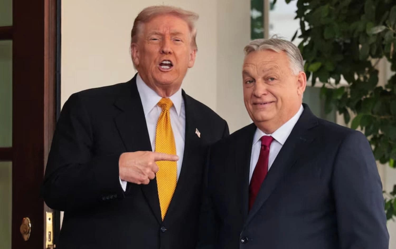Donald Trump ve Victor Orban / Fotoğraf: X