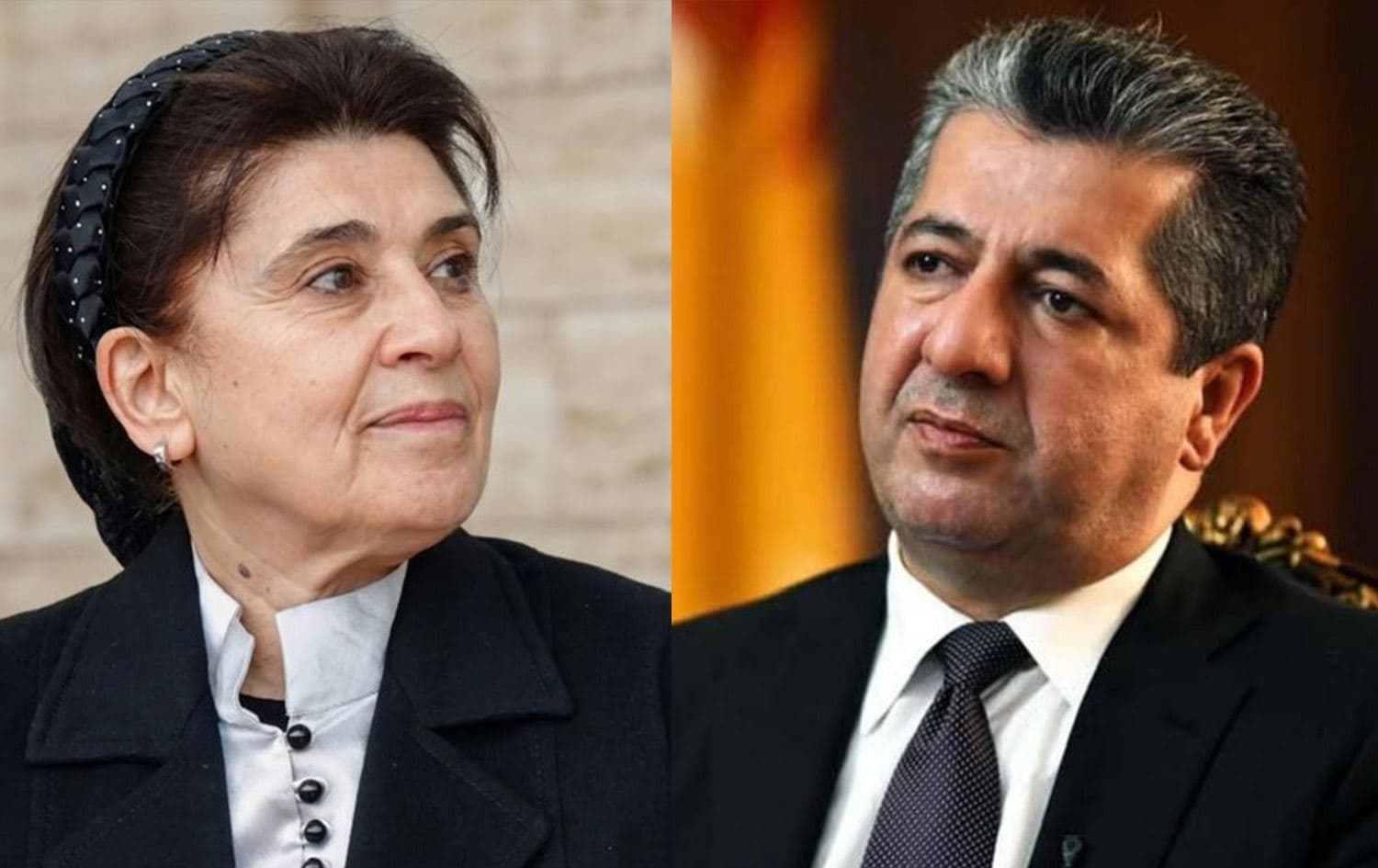 Leyla Zana û Mesrûr Barzanî / Wêne: Hikumeta Herêma Kurdistanê