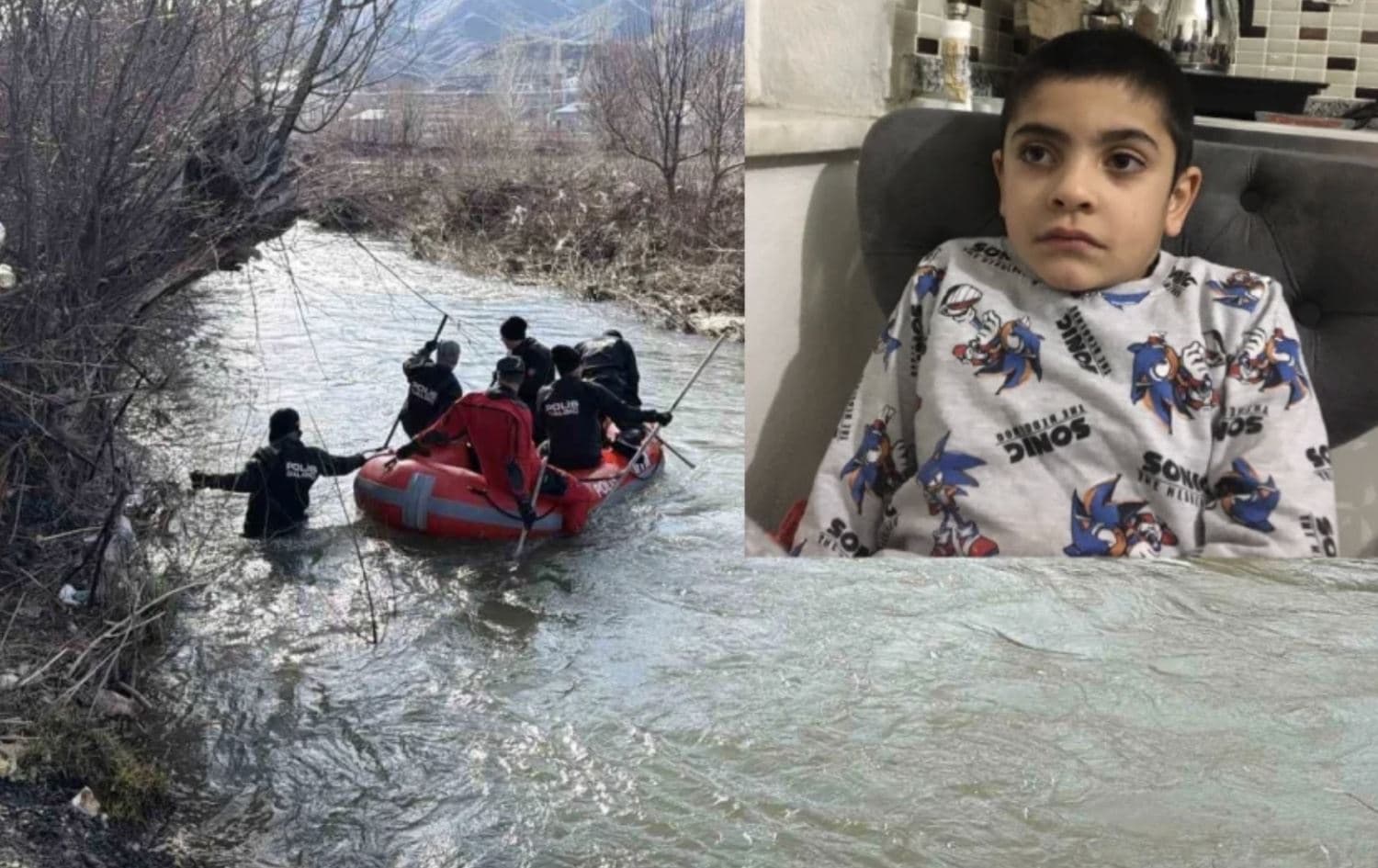 Ekipler 2 gündür her yerde Fırat'ı arıyor / Fotoğraf: İHA