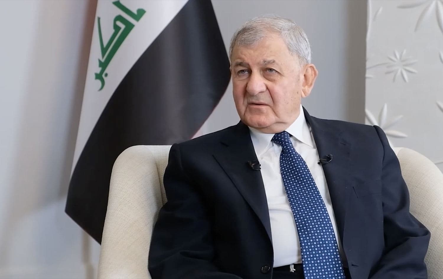 Iraqi President Abdul Latif Rashid. Photo: INA