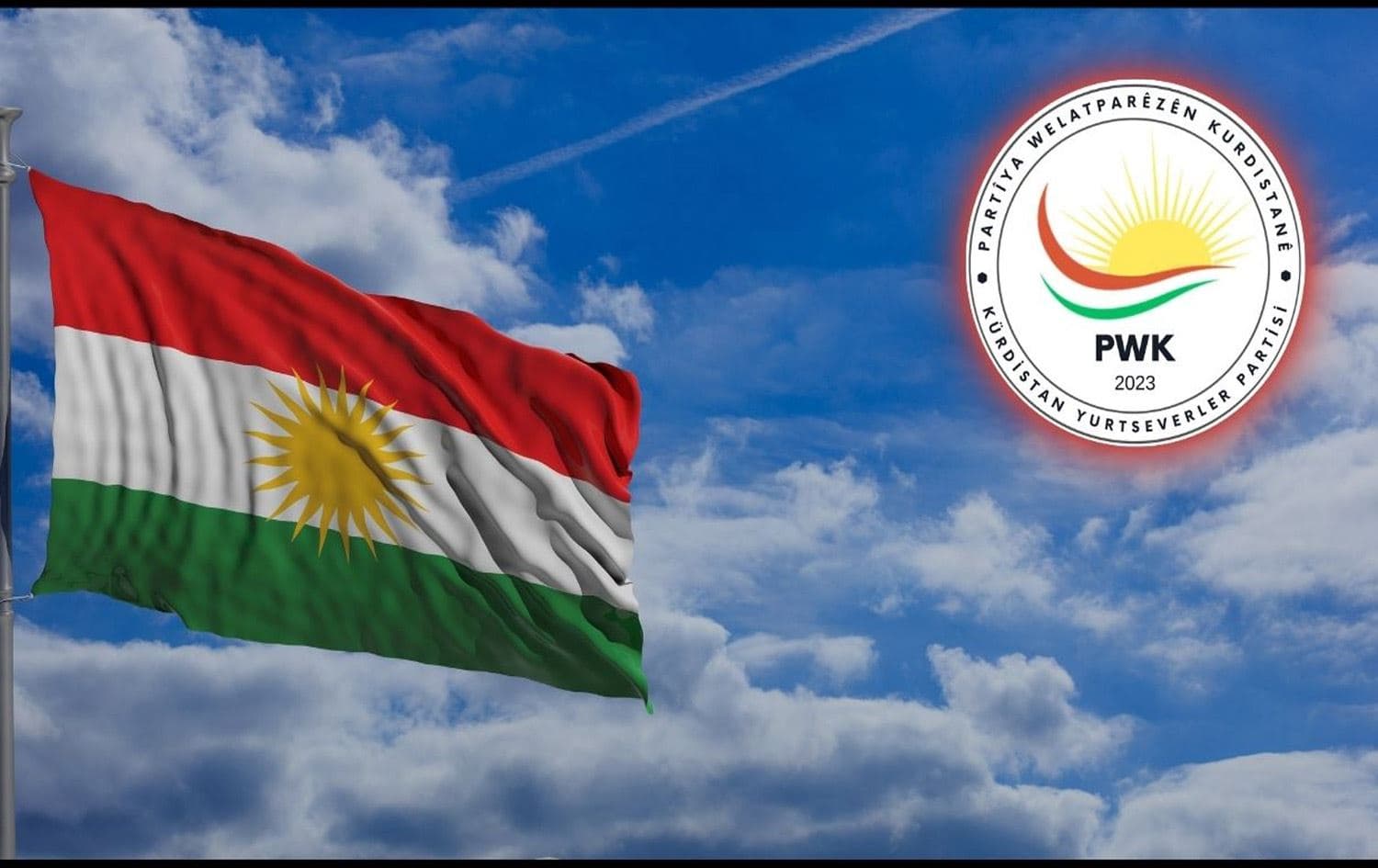 Alaya Kurdistanê û logoya PWKyê