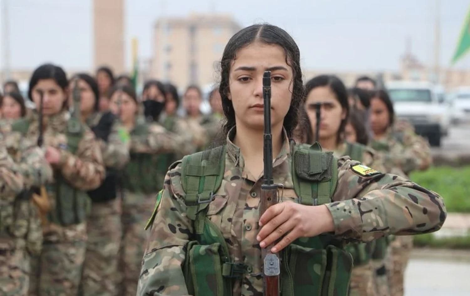Şervanên YPJyê \ Wêne: ANHA
