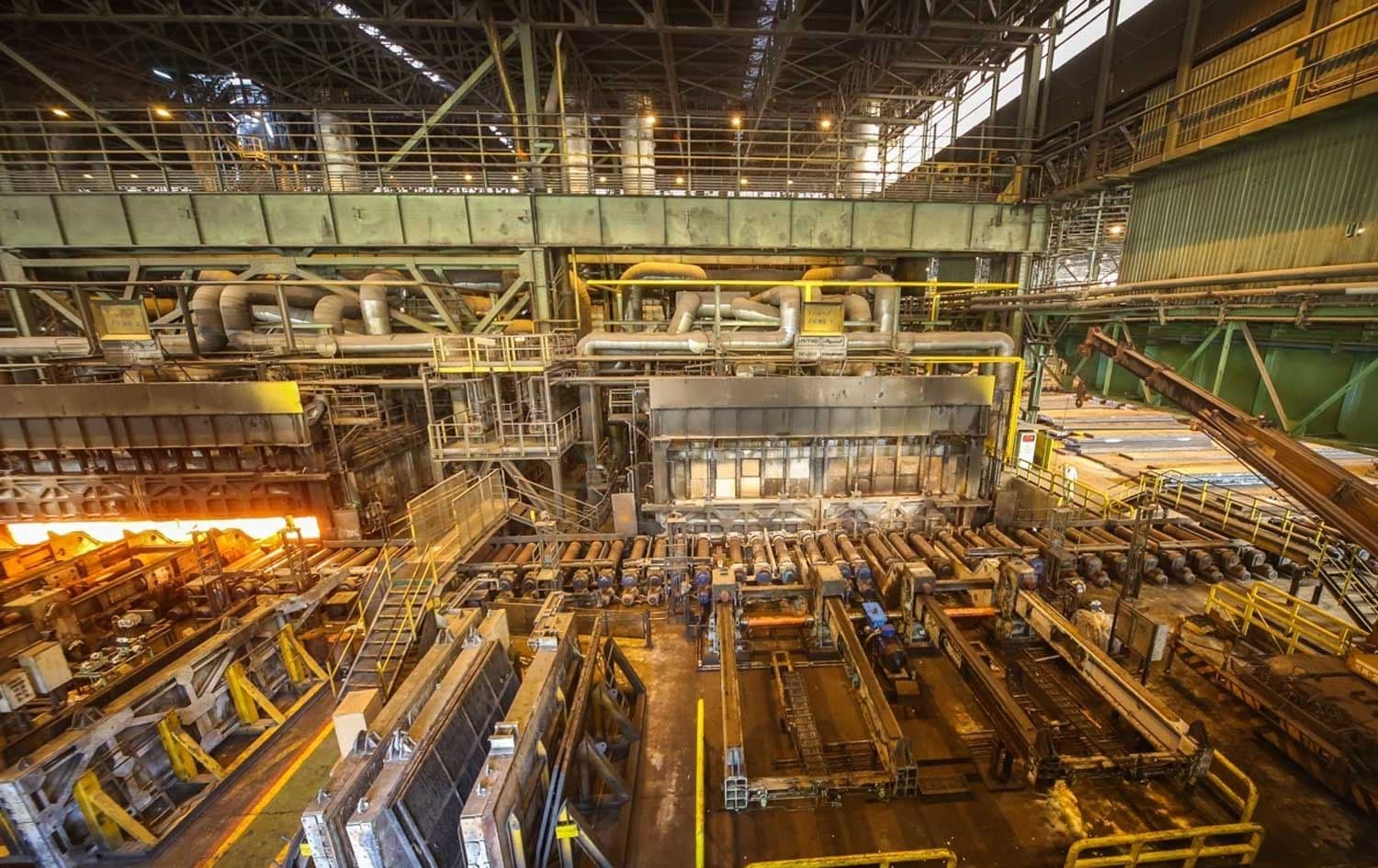Undated picture of Mobarakeh Steel Company in Isfahan