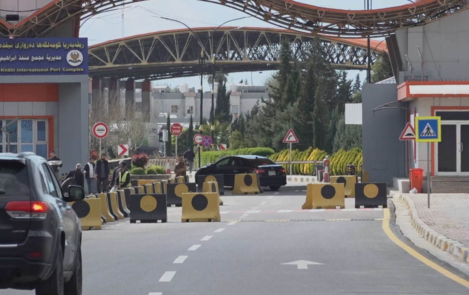 Ibrahim Khalil border crossing. Photo: Rudaw