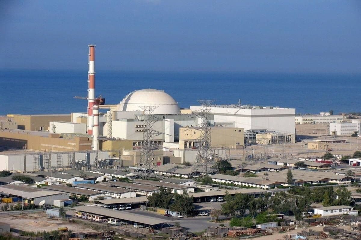 Undated picture of the Bushehr Nuclear Power Plant (BNPP) in southwestern Iran. Photo: Araghchi/X