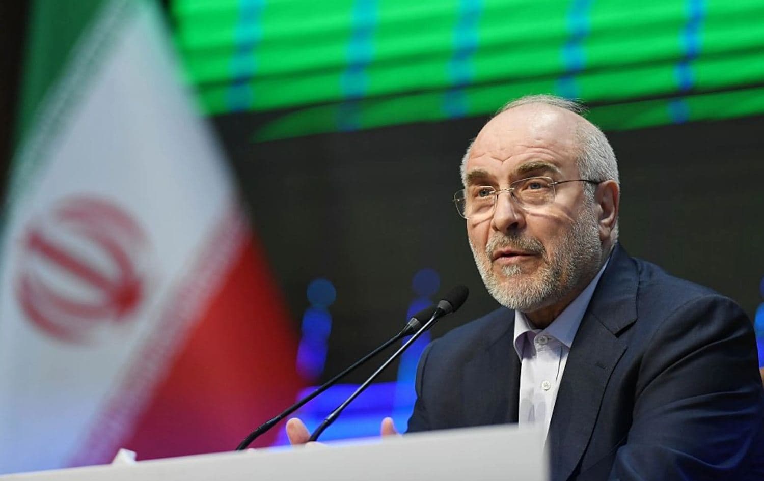 محەممەد باقر قالیباف، سەرۆکی پەرلەمانی ئێران