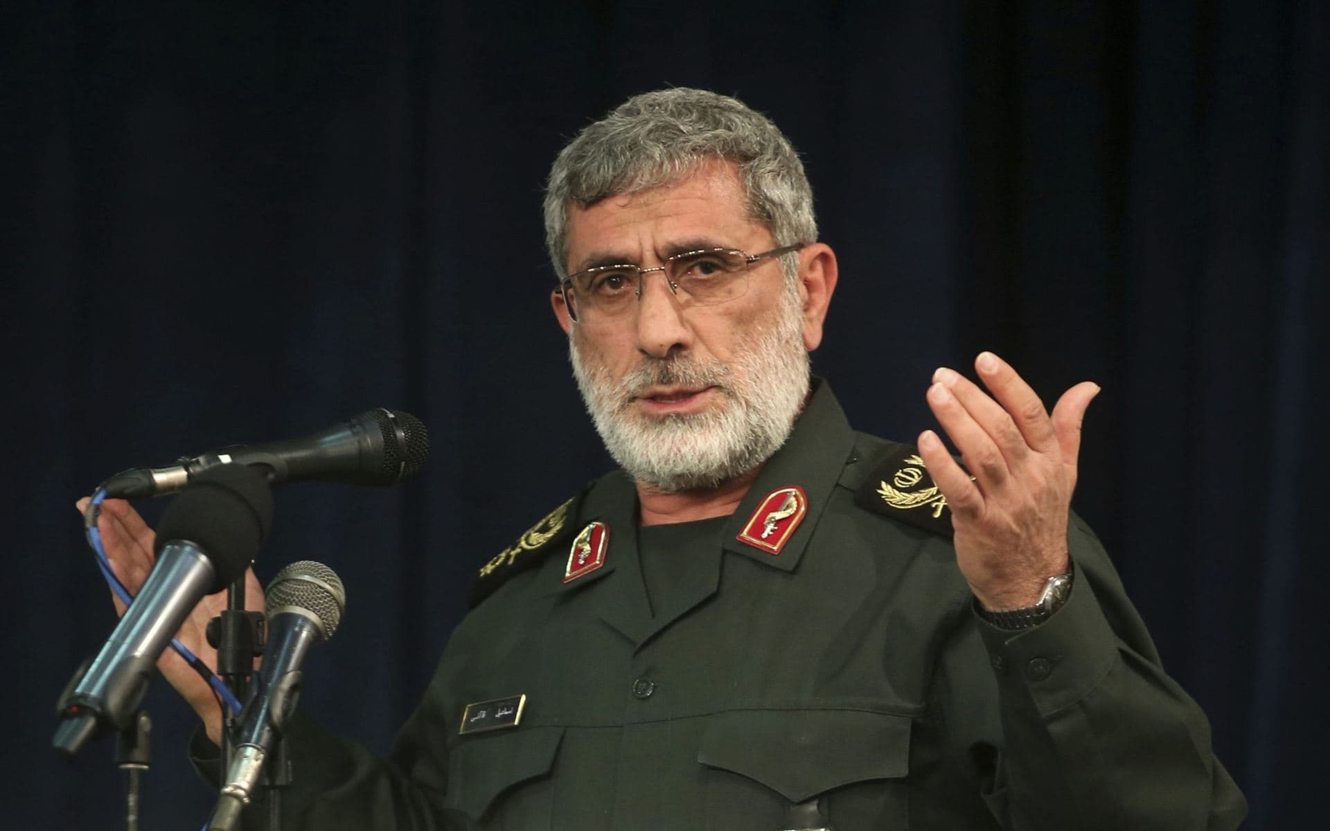 ئیسماعیل قائانی، فەرماندەی فەیلەقی قودسی سوپای پاسدارانی ئێران