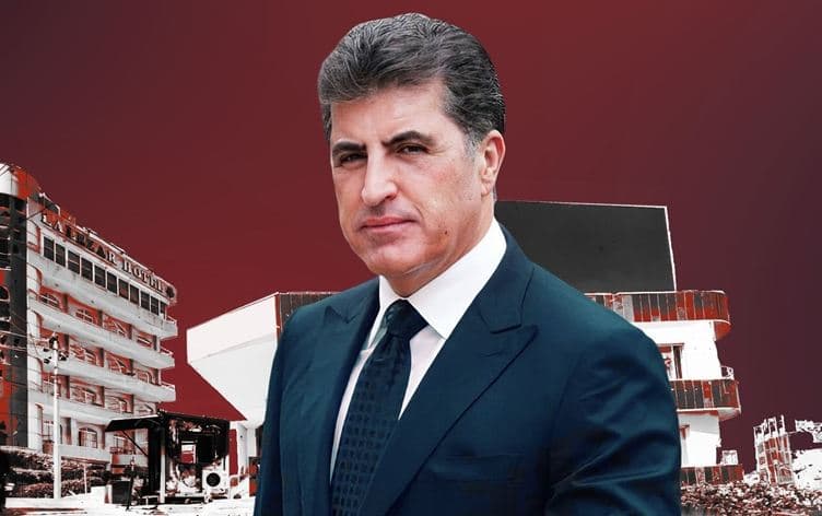 Kurdistan Region President Nechirvan Barzani. Graphic: Rudaw