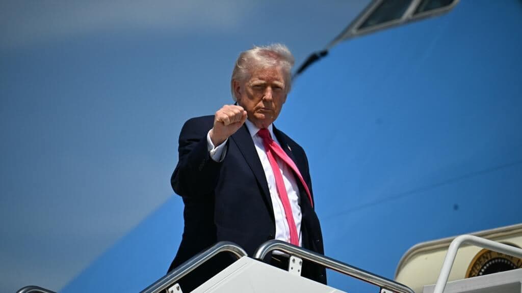 US President Donald Trump. AFP file photo