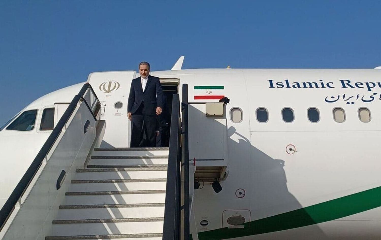 Iranian Foreign Minister Abbas Araqchi arrives in Rome, Italy, on April 19, 2025. Photo: IRNA