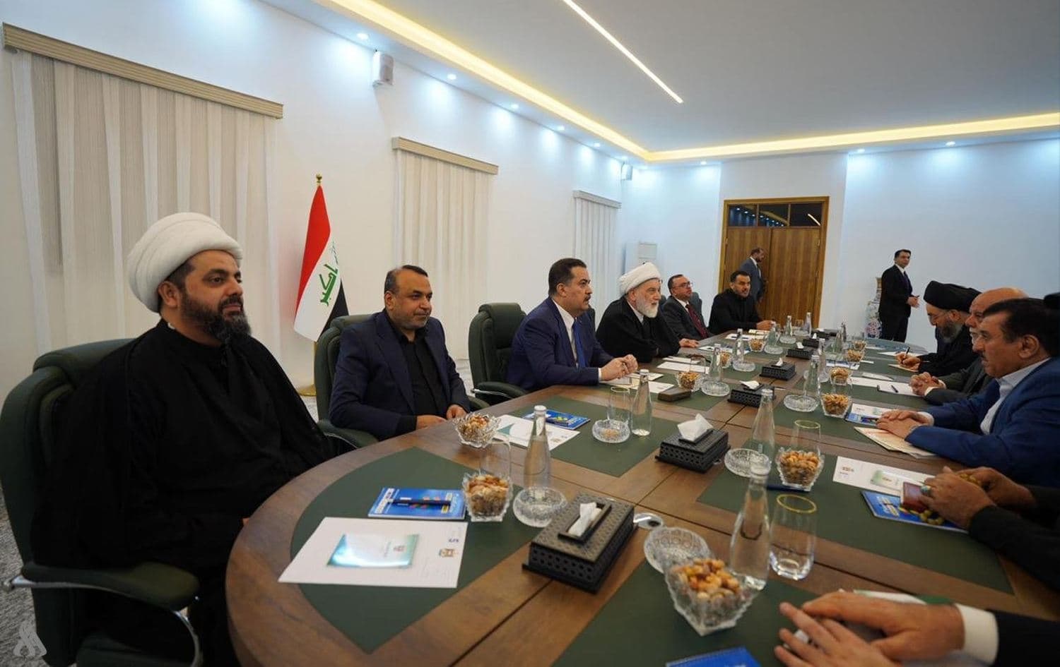 A meeting of Iraq’s ruling Shiite Coordination Framework held on April 24, 2026.