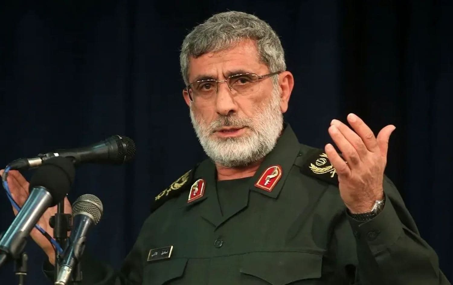 ئیسماعیل قائانی، فەرماندەی فەیلەقی قودسی سوپای پاسداران