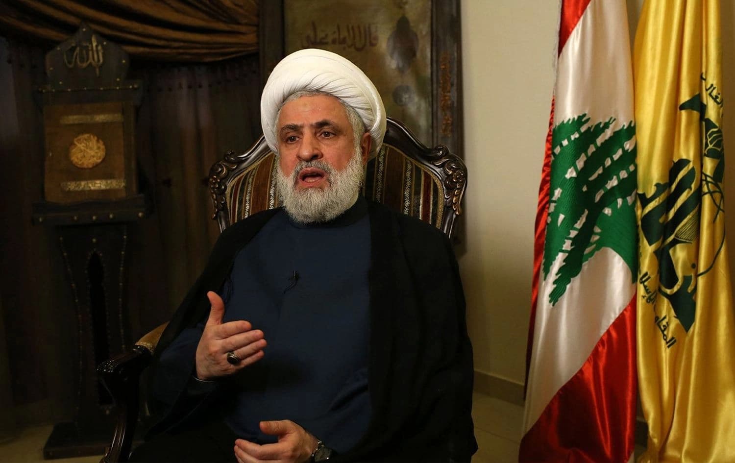 Hizbullah Genel Sekreteri Kasım: İsrail ile doğrudan müzakere “büyük bir günahtır”