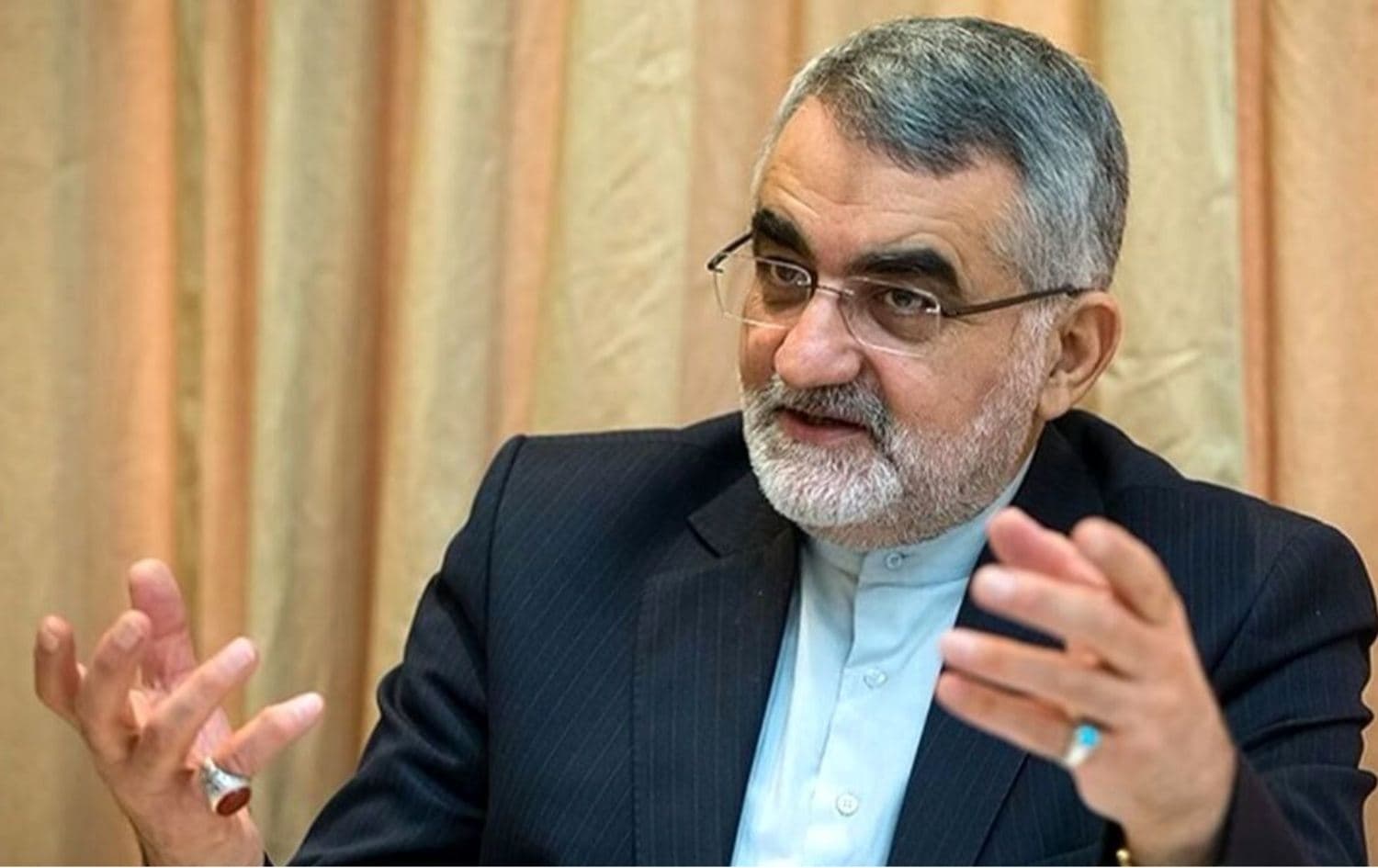 عەلائەدین بروجێری، جێگری سەرۆکی لیژنەی نیشتمانی و سیاسەتی دەرەوە لە پەرلەمانی ئێران