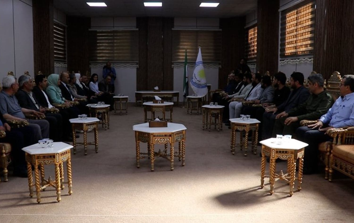 Li Kobaniyê civîna Rêveberiya Xweser û hikûmeta Şamê hat kirin / Wêne: ANHA