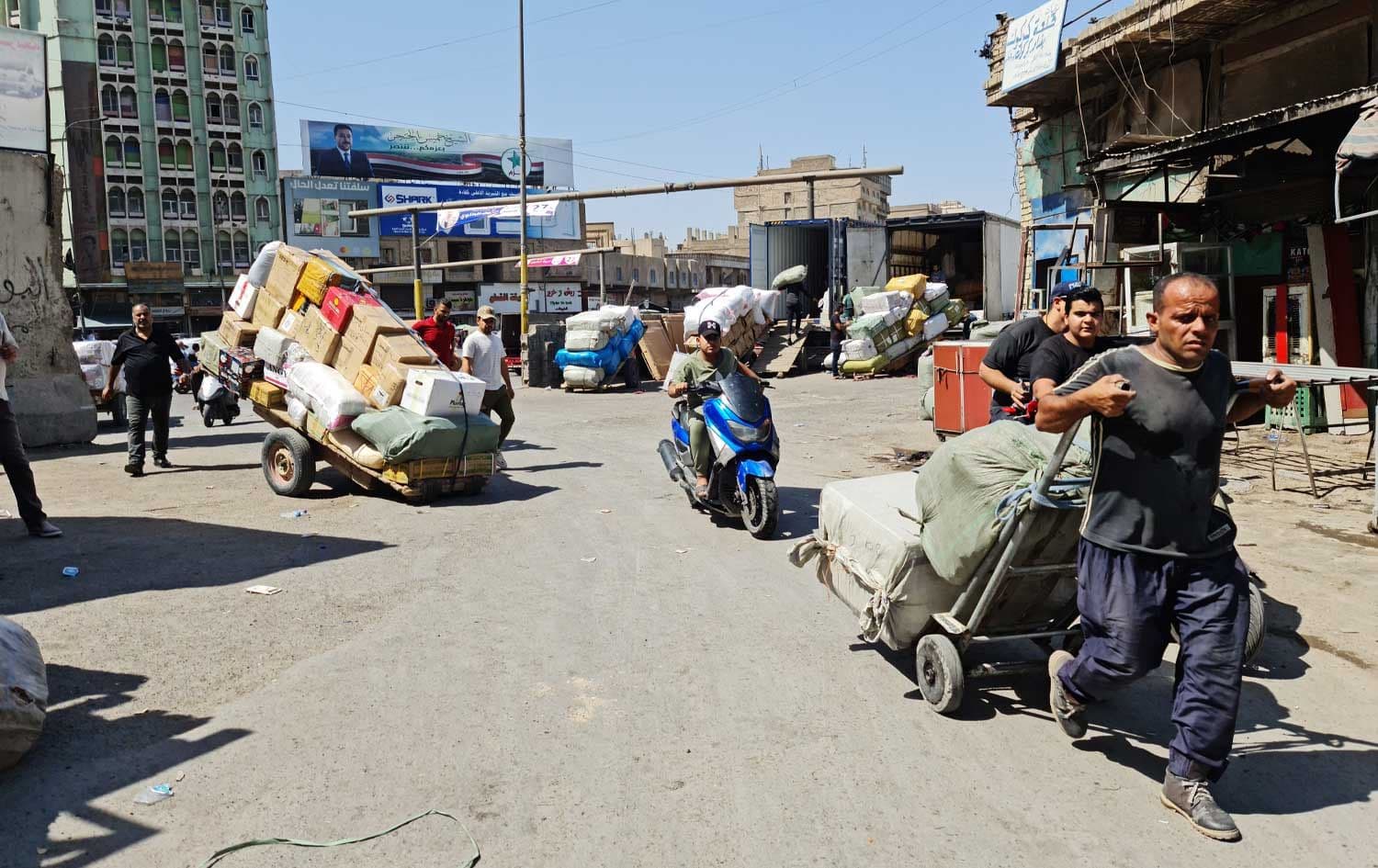 A public street in Baghdad on September 21, 2021. File photo: Bilind T. Abdullah/ Rudaw