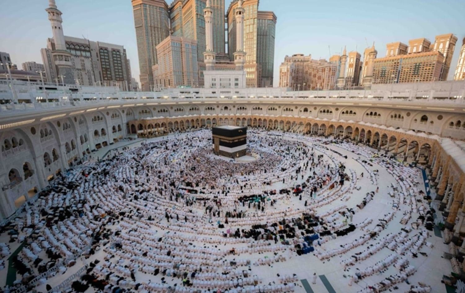 دیمەنی کەعبەی پیرۆز. وێنەکە بۆ روونکردنەوەی هەواڵەکەیە وێنە: رۆیتەرز