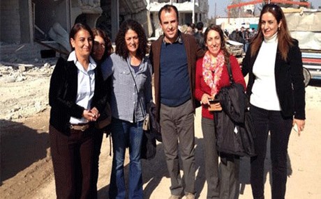 پەرلەمانتارانی HDP چوونە کۆبانێ