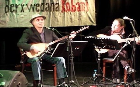 Feqê Teyran û Brahîm Şêxo konserta piştgiriya Kobanî lidar xistin