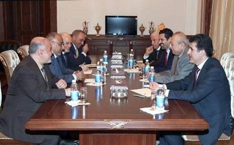 Erbil ve Bağdat heyetleri toplantıda (YENİLENDİ)