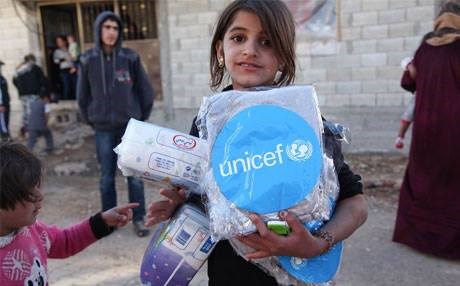 یونسێف بەباشترین شێوە هاوکاری منداڵە ئاوارەکانی کردووە