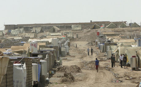 Asayîşa kampa Domîz nehişt tîmeke NYî biçe nav kampê