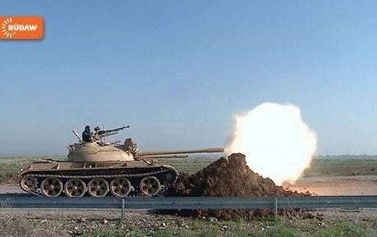 Peshmerga bombard ISIS bases in Rojava | Rudaw.net