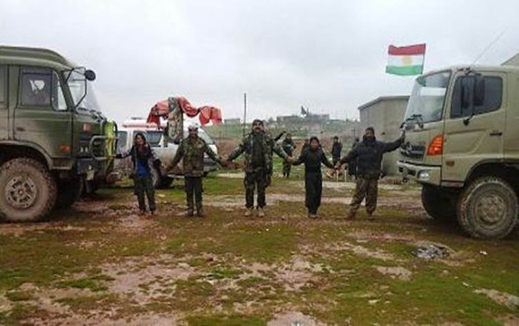 Peshmerga-YPG drive out ISIS from Rojava border... | Rudaw.net