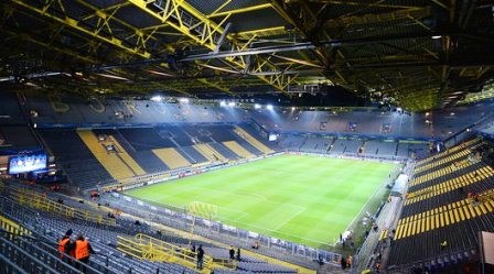 بۆمبێك لە نزیك یاریگەی بۆروسیا دۆرتمۆند دۆزرایەوە