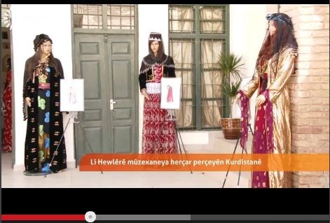 Muzeyek bo cil û bergên kurdî hat vekirin
