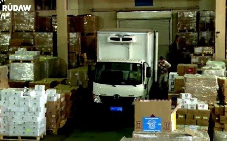 Herêma Kurdistanê 3 ton derzî û derman şand Hesekê