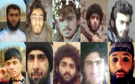 وێنەی 53 چەکداری کوردی کوژراوی داعش