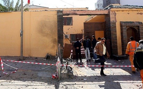 Elçilik binasına bombalı saldırı