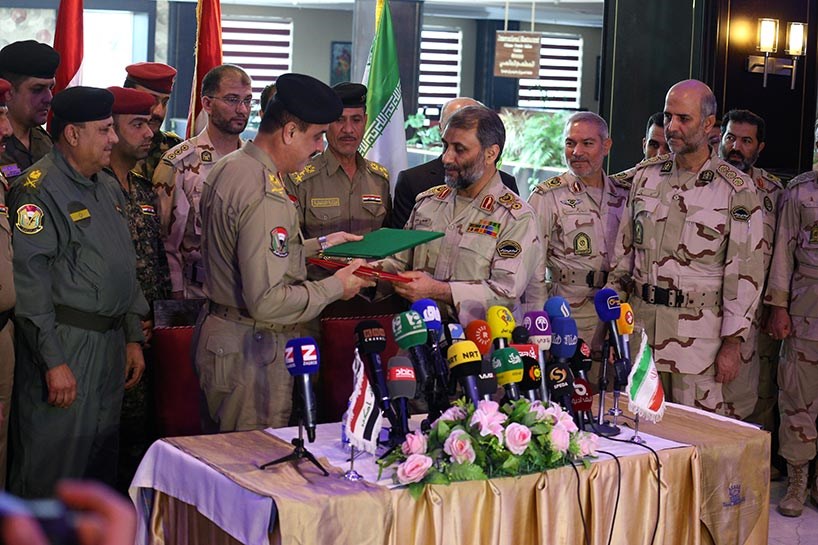 عێراق و ئێران بۆ تووندوتۆڵكردنی خاڵە سنوورییەكان بەڵێننامەیەكیان واژۆكرد