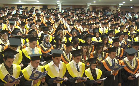 لە زانکۆی سۆران ٤٣٠ قوتابی بە پلەی بەکالۆریۆس بڕوانامەی دەرچوونیان پێبەخشرا