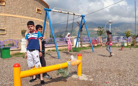 Syrian Kurdish Refugees Find Home in Former Prison