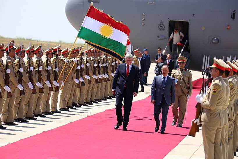 FOTO - Kanada Başbakanı Erbil'de