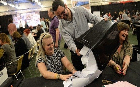 Encamên ne fermî yên hilbijartinên Brîtanyayê