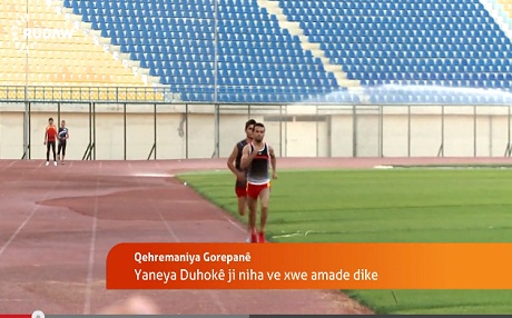 Vîdyo: Tîma Dihokê xwe ji kûpa Kurdistanê re amade dike