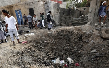 بەهۆی هێرشە ئاسمانییەكان 40 حوسی كوژران