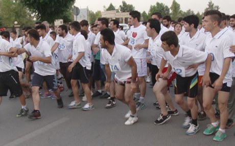 لە پێناو تەندروستیدا راکردنی بەکۆمەڵ لە هەولێر ئەنجامدرا