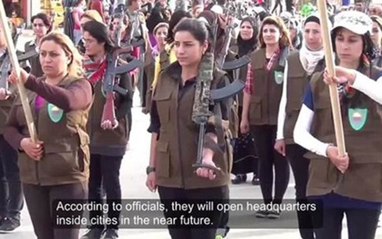 Rojava defense force draws thousands of recruits | Rudaw.net